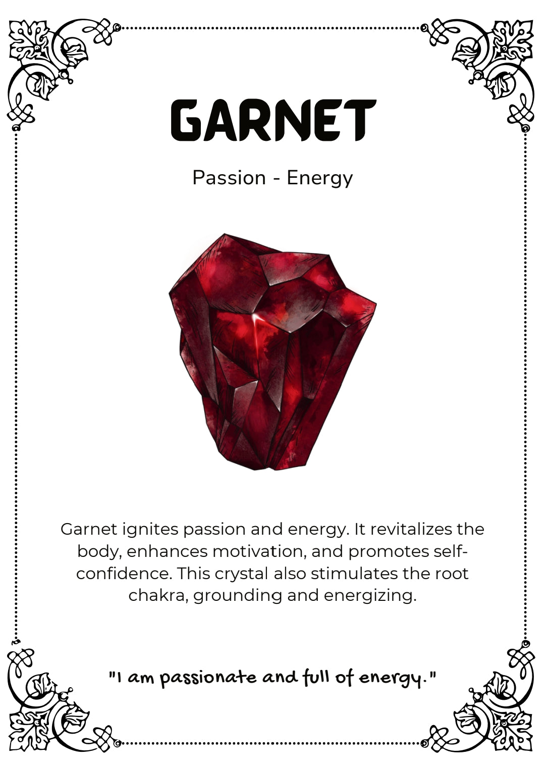 Garnet Stretch Bracelet for Passion and Sexual Energy – 3mm AA Grade Natural Gemstones with Sterling Silver & Gold Accents