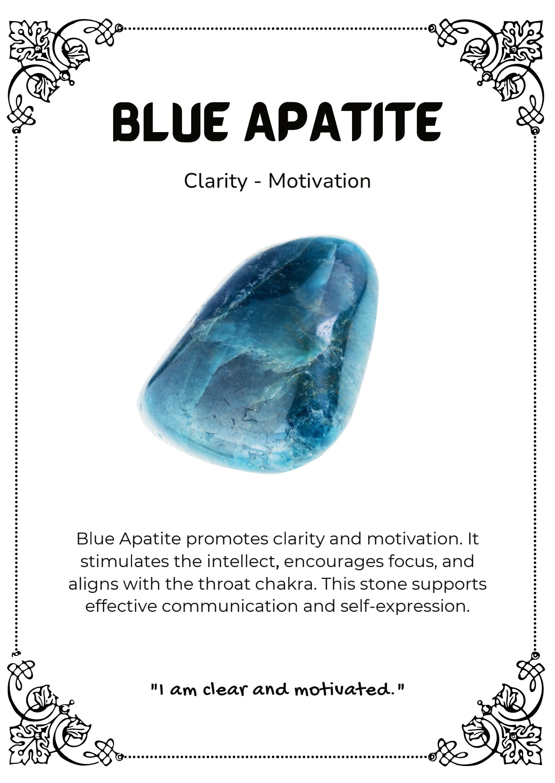 Blue Apatite Necklace for Focus and Motivation – 3mm Faceted Gemstone Beads with Freshwater Pearl Pendant & Sterling Silver Extender (16–18")