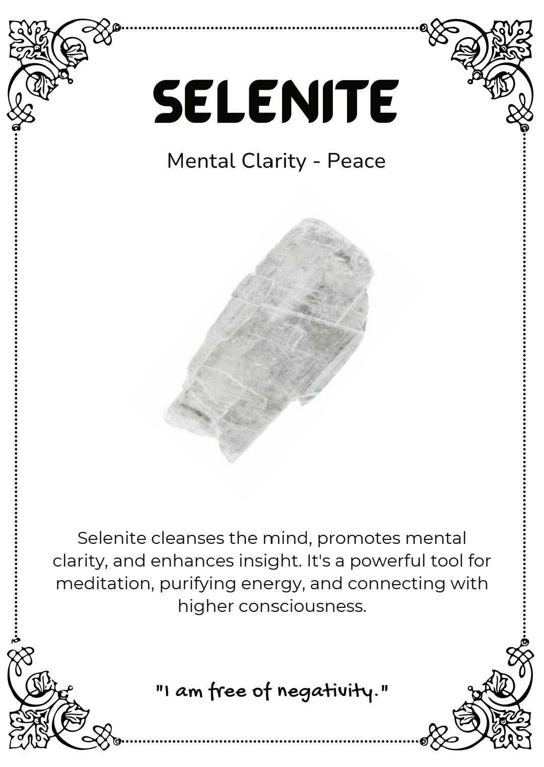 Selenite Bracelet for Cleansing and Positive Energy – 8mm Gemstones, Handmade Jewellery