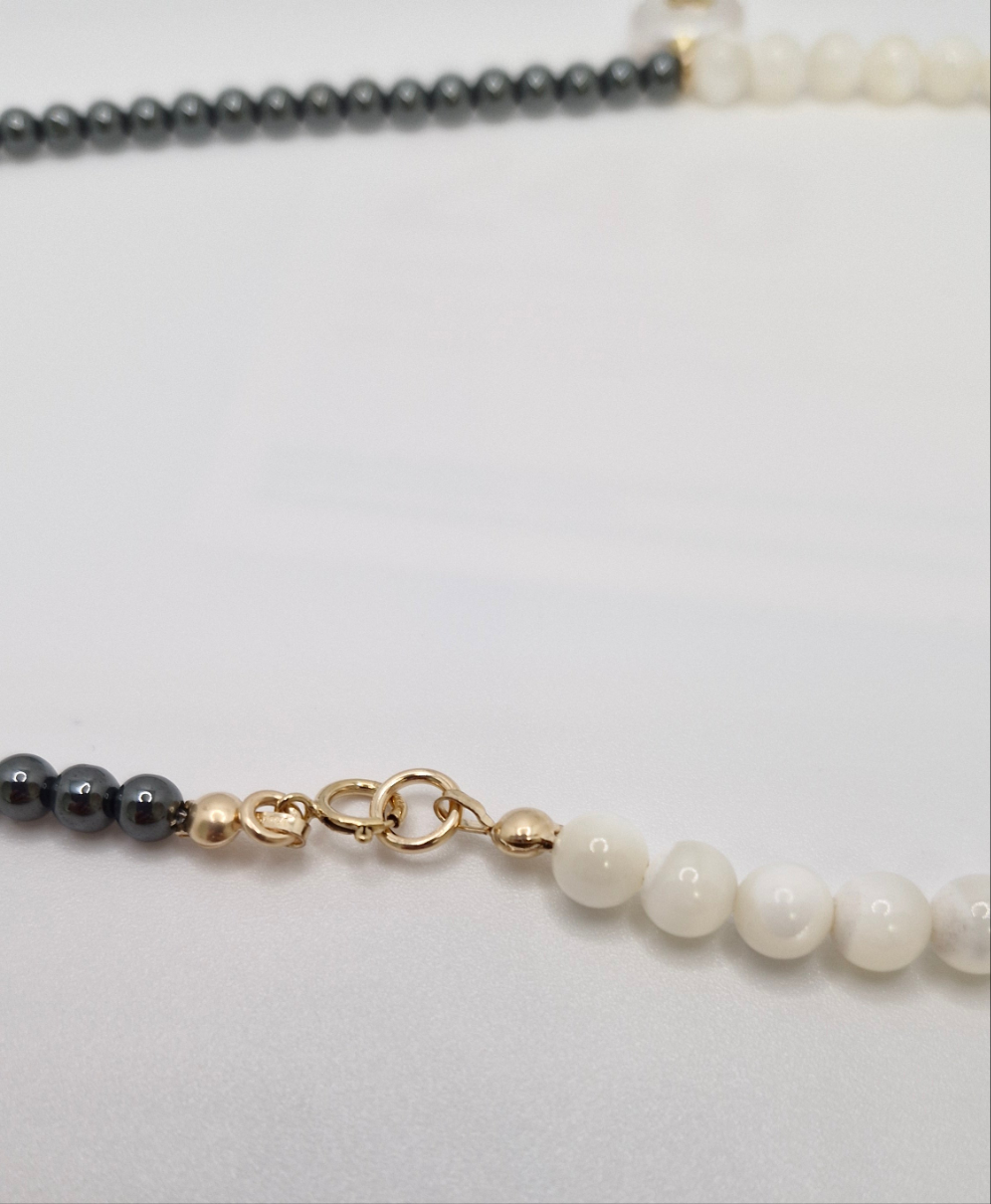 Versatile handmade gemstone necklace for balance, emotional healing, and everyday wear